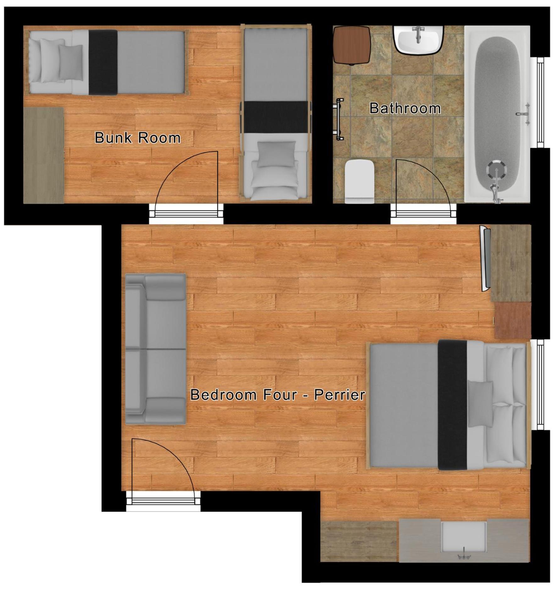 Chalet Aventure B&B Ле-Гет Екстериор снимка